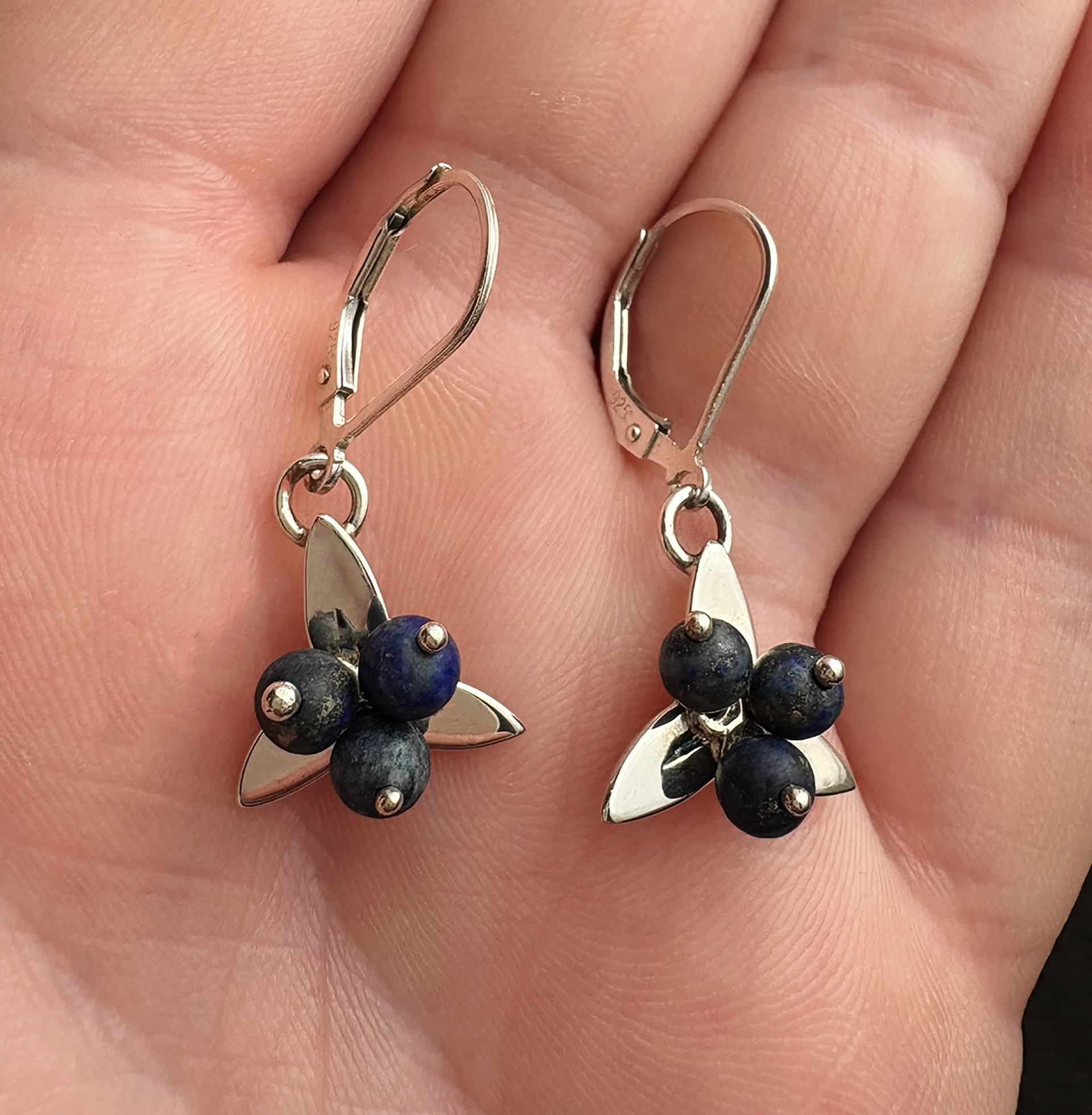 Maine Blueberry Earrings - Image 3