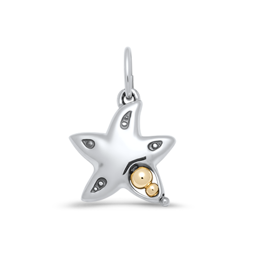 Sterling Silver Starfish Charm
