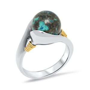 Sterling Silver World Peace Peapod Ring