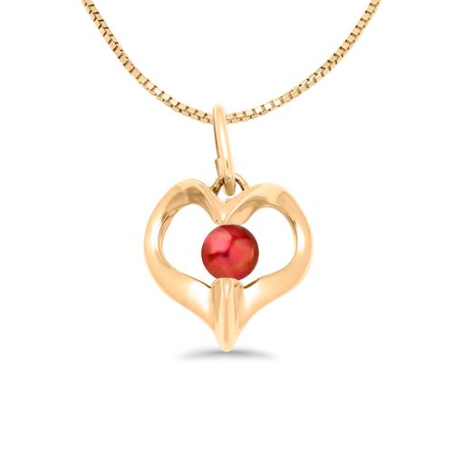 1 Pea Heart Peapod Charm - Image 5