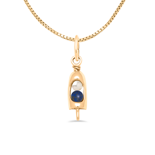 Petite Lobster Pot Buoy Peapod Charm - Image 5