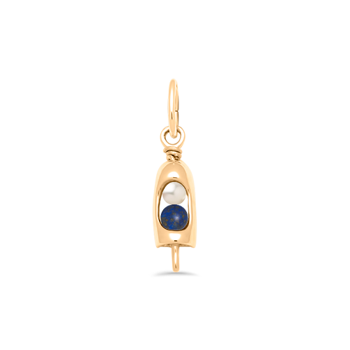 Petite Lobster Pot Buoy Peapod Charm - Image 4