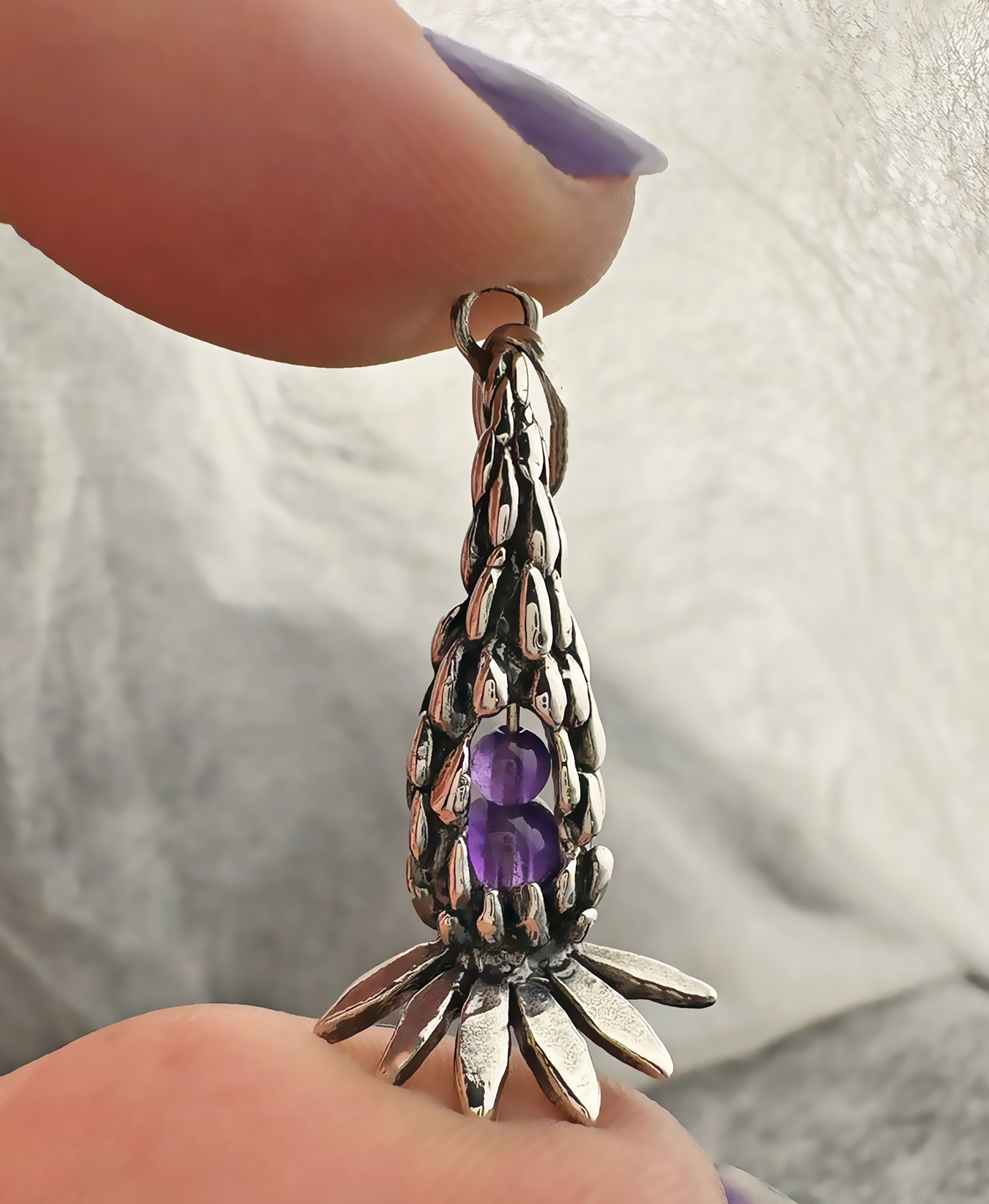 Lupine Peapod Small Necklace - Image 2