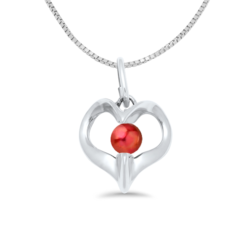 1 Pea Heart Peapod Charm - Image 3