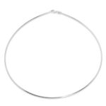 1.5mm Sterling Silver Omega Chain