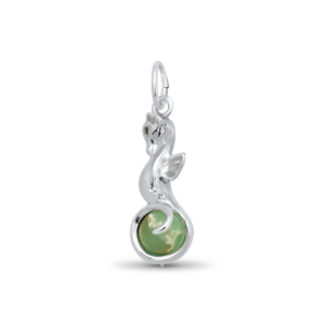 Peapod Seahorse Charm