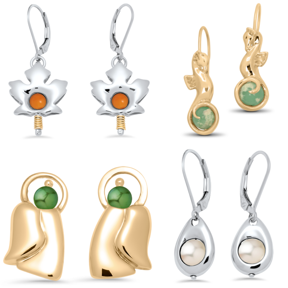 1 pea in a pod earrings ready to design online