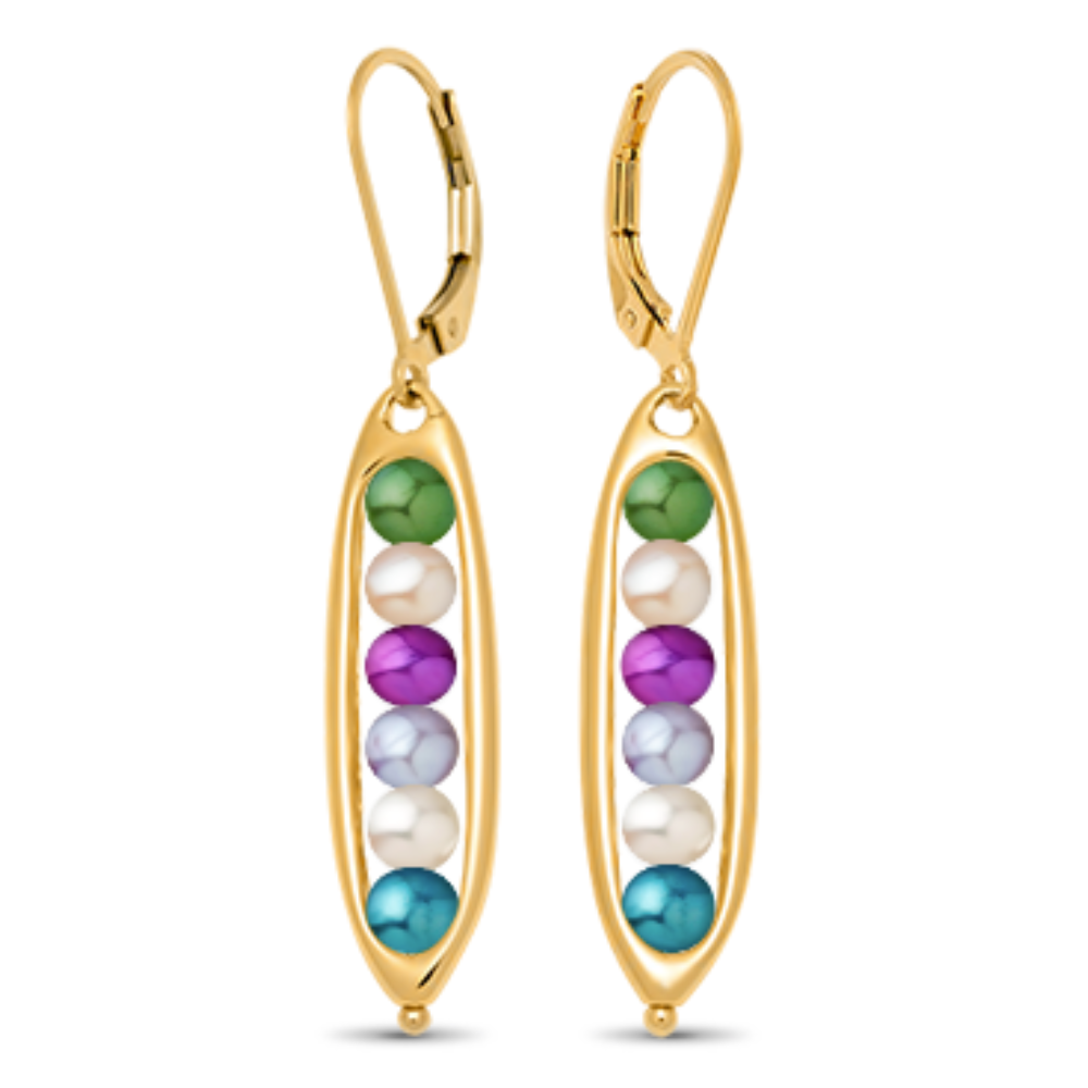 6 peas in a pod earrings ready to design online
