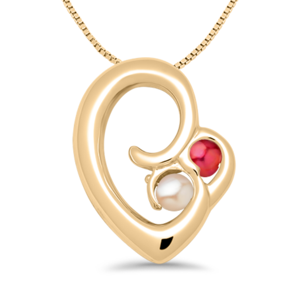 Design your 2 peas in a pod necklace with your birthstones