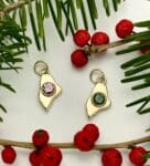 *limited edition* 14ky Gold State of Maine Peapod Charm or Necklace