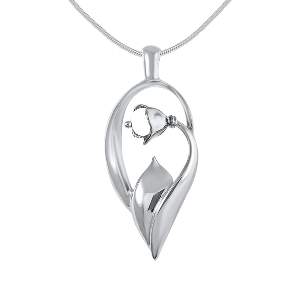 Peapod Lily Of The Valley Pendant