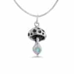 Mushroom Peapod Charm