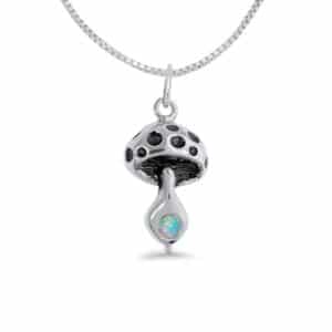 Mushroom Peapod Charm