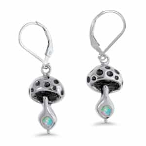 Mushroom Peapod Earrings