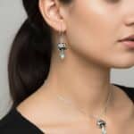 Mushroom Peapod Earrings