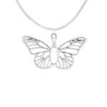 Butterfly Peapod Necklace