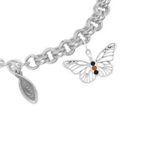 Butterfly Peapod Charm