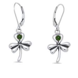 Peapod Shamrock Earrings