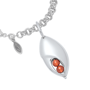 Lobster Claw Peapod Charm